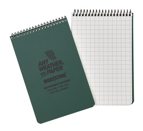 Modestone Notepad - wasserfester Block - EMERTAC - Emergency Supplies & Tactical Gear