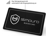 RFID Blockerkarte - EMERTAC - Emergency Supplies & Tactical Gear