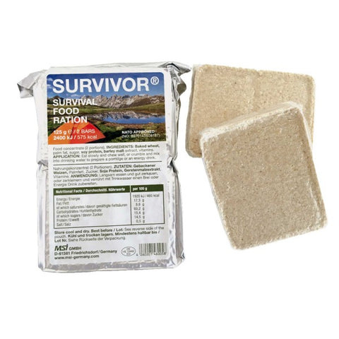 Trek´n Eat Notverpflegung SURVIVOR - EMERTAC - Emergency Supplies & Tactical Gear